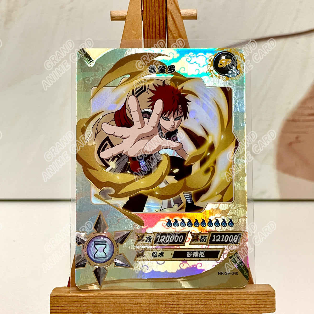 Kayou Genuine Anime Naruto Card SP Full Series No.001-040 Gaara Uzumaki Naruto Namikaze Minato Rare Collection Card Toy Gift