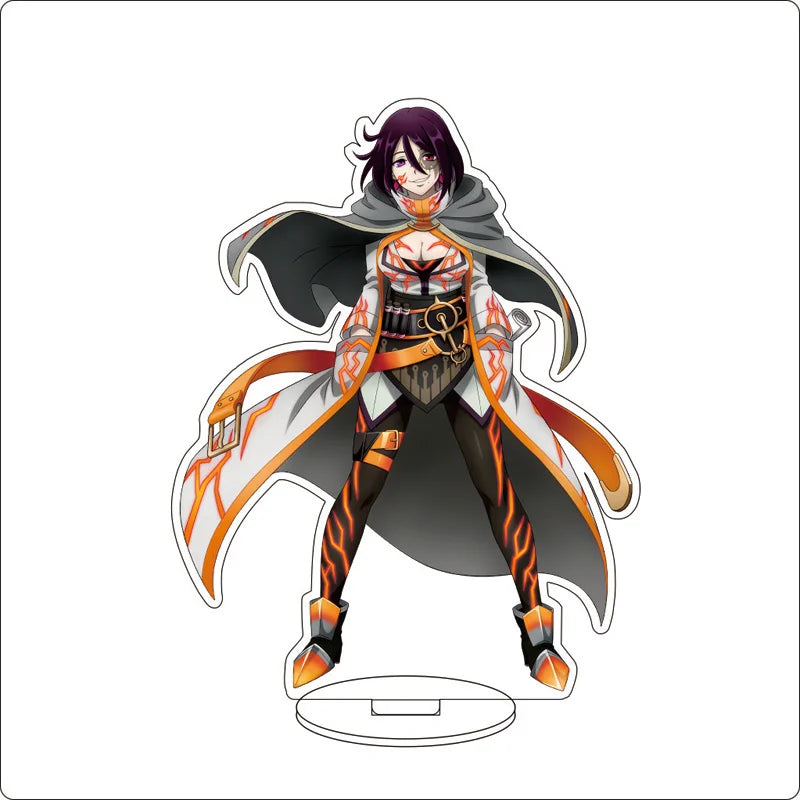 Anime Overlord Acrylic Stand Ornaments Ainz Ooal Gown Shalltear Bloodfallen albedo Cocytus Figure Stand Halloween Gifts