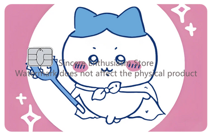 Chiikawa Card Skin Sticker