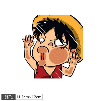One Piece Straw Hat Sticker