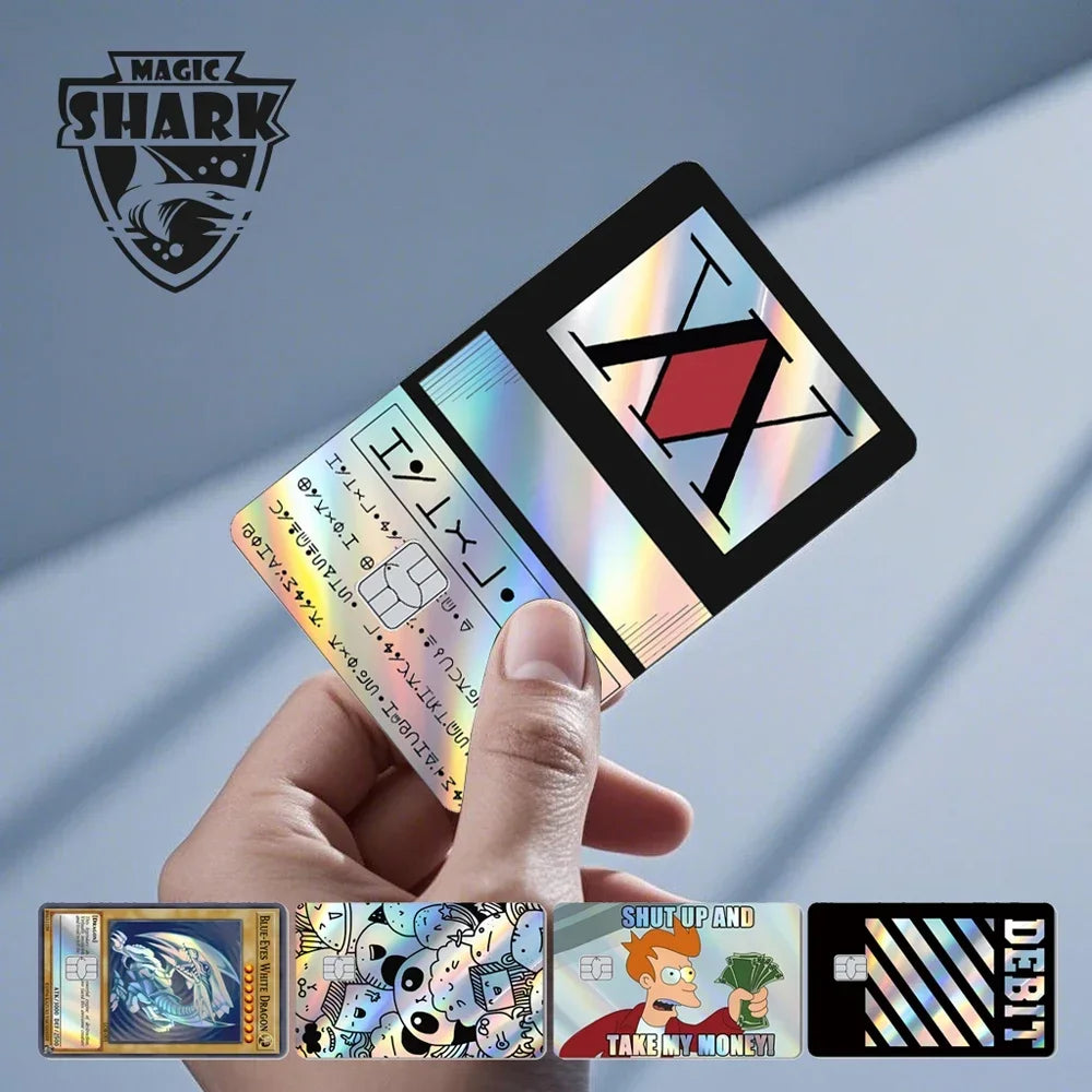 Dragon Blue Eyes Holographic Sticker