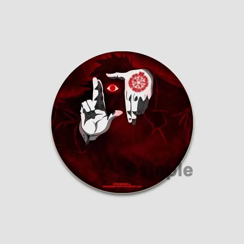 Hellsing Ultimate Alucard Pin Button