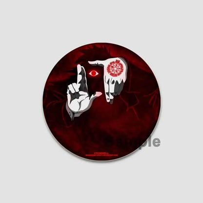 Hellsing Ultimate Alucard Pin Button