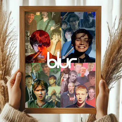 B-Blur Band Poster