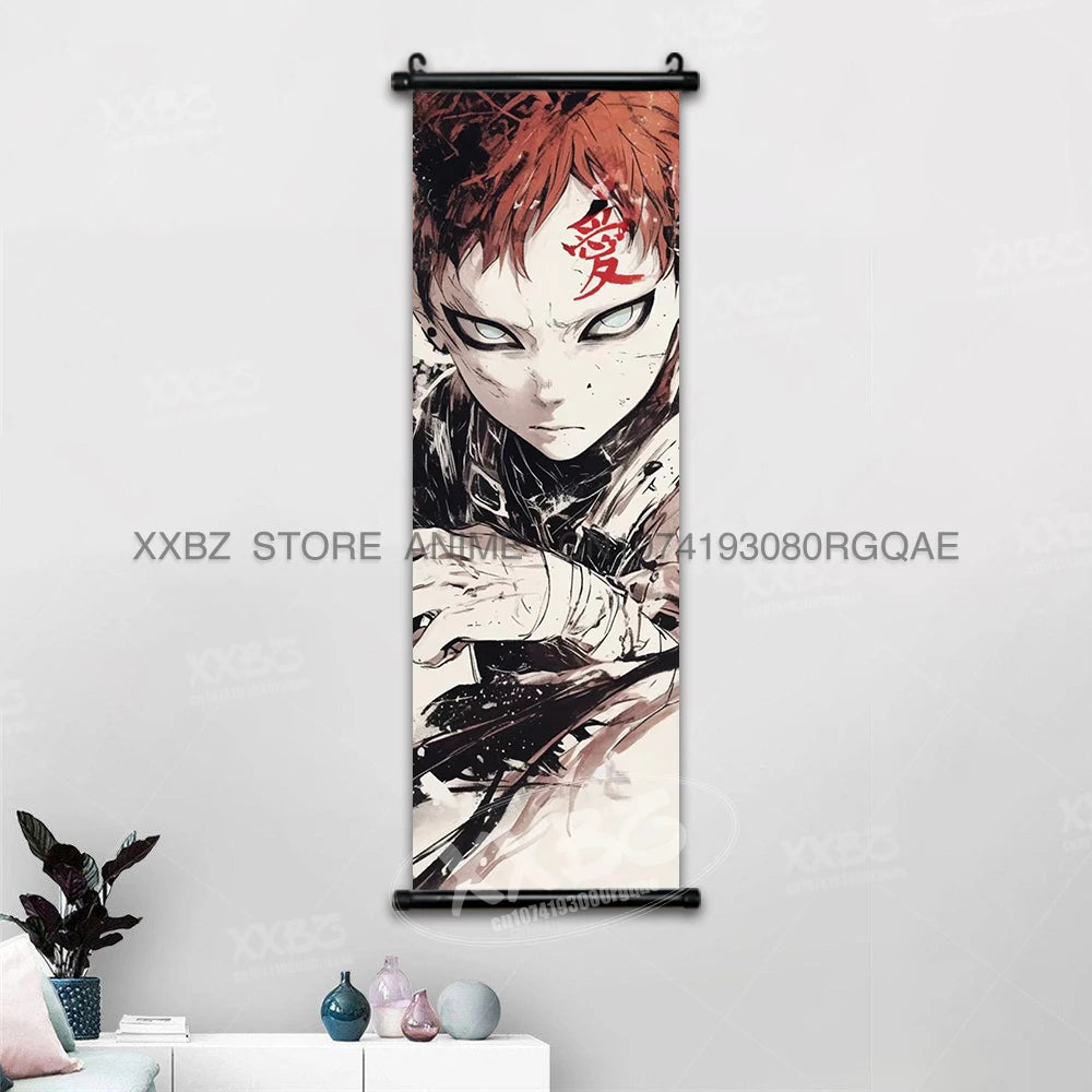 Naruto Hyuga Hinata Canvas Scroll