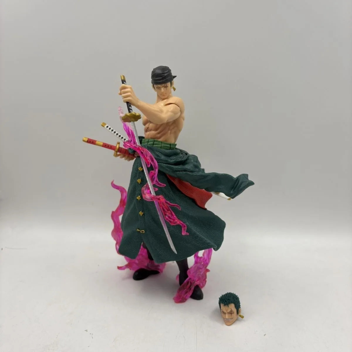 23cm/9in Anime ONE PIECE Figure Roronoa Zoro Action Figures Pvc Collection Model Toys for Gifts