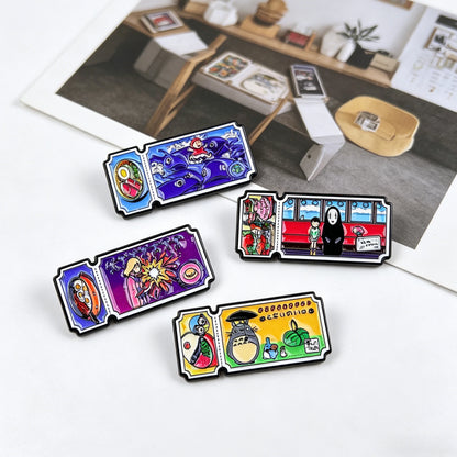 Anime Cat Enamel Pin