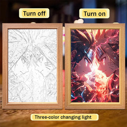 Naruto Sasuke LED Lamp