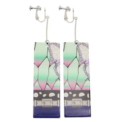 Demon Slayer Tanjiro Hanafuda Earrings