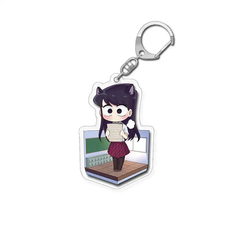 Komi Can’t Communicate Komi Shoko Keychain