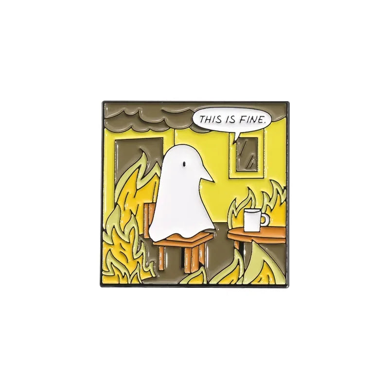 Goodnight Punpun Enamel Pin