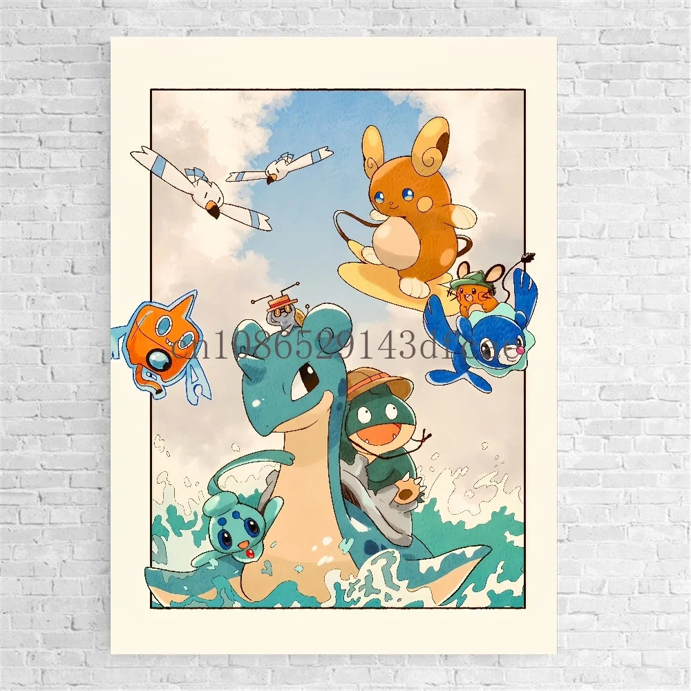 Pokemon Bulbasaur Canvas Print
