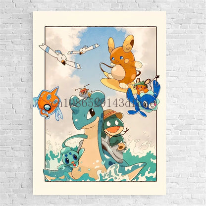 Pokemon Bulbasaur Canvas Print