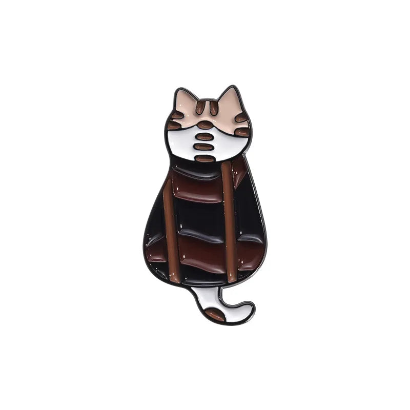 Anime Cats Penguin Enamel Pins