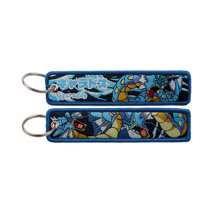 Pokemon Pokeball Embroidered Keychain