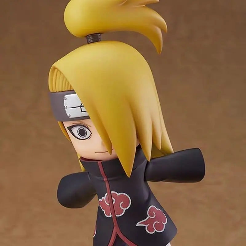 Nendoroid 820 Uchiha Itachi 1481 Deidara Chibi Action Figure Naruto Shippuden Akatsuki Figures Set Anime Model Ornament Toy Gift