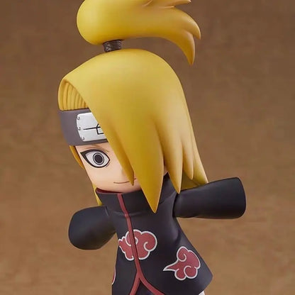 Nendoroid 820 Uchiha Itachi 1481 Deidara Chibi Action Figure Naruto Shippuden Akatsuki Figures Set Anime Model Ornament Toy Gift