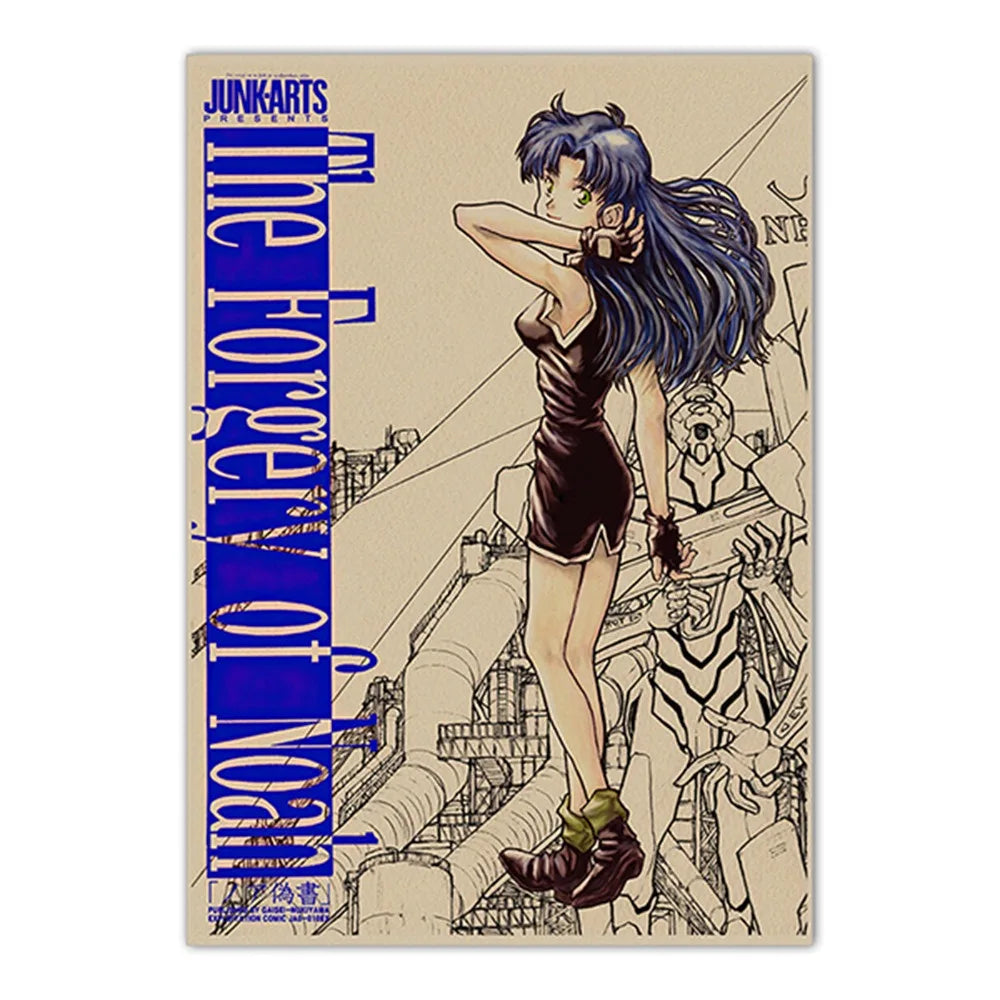 Neon Genesis Evangelion Shinji Canvas Print