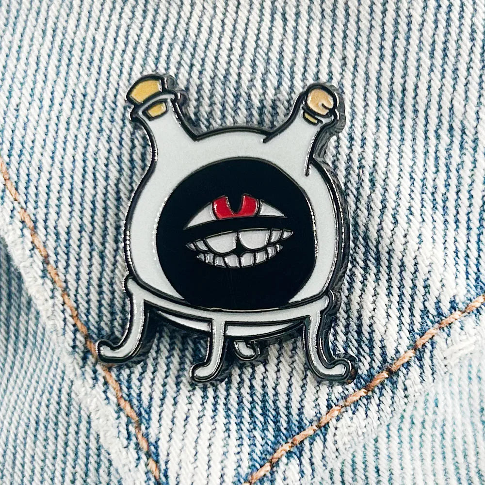 Fullmetal Alchemist Dwarf in the Flask Lapel Pin – Gothic Brooch