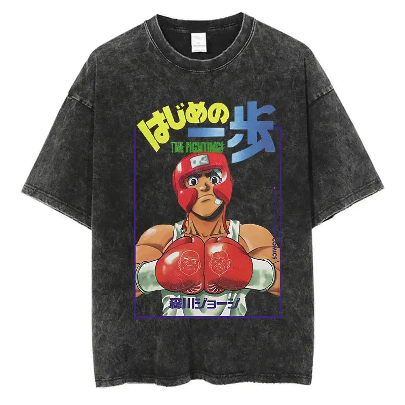 Hajime No Ippo Kamogawa Oversized T-Shirt