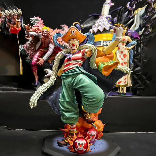 One Piece Buggy PVC Statue