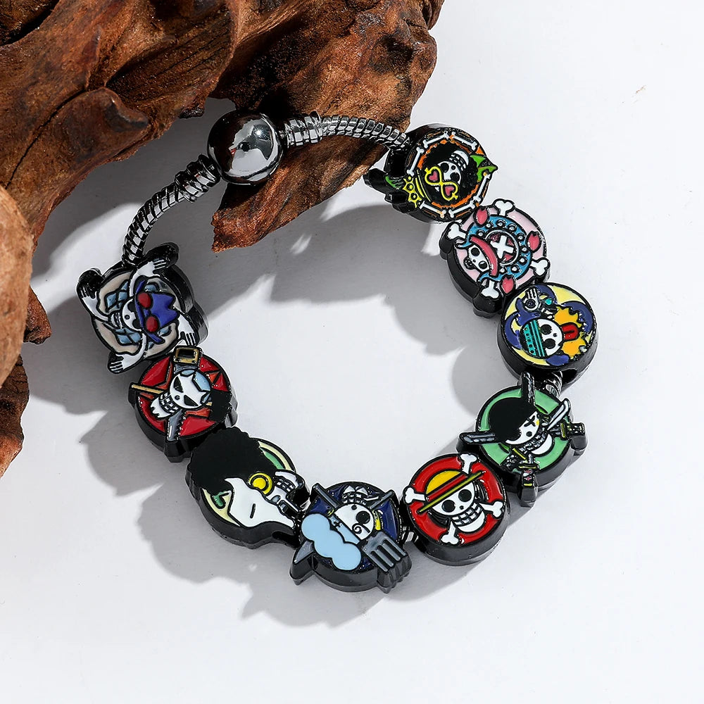 One Piece Luffy Charm Bracelet