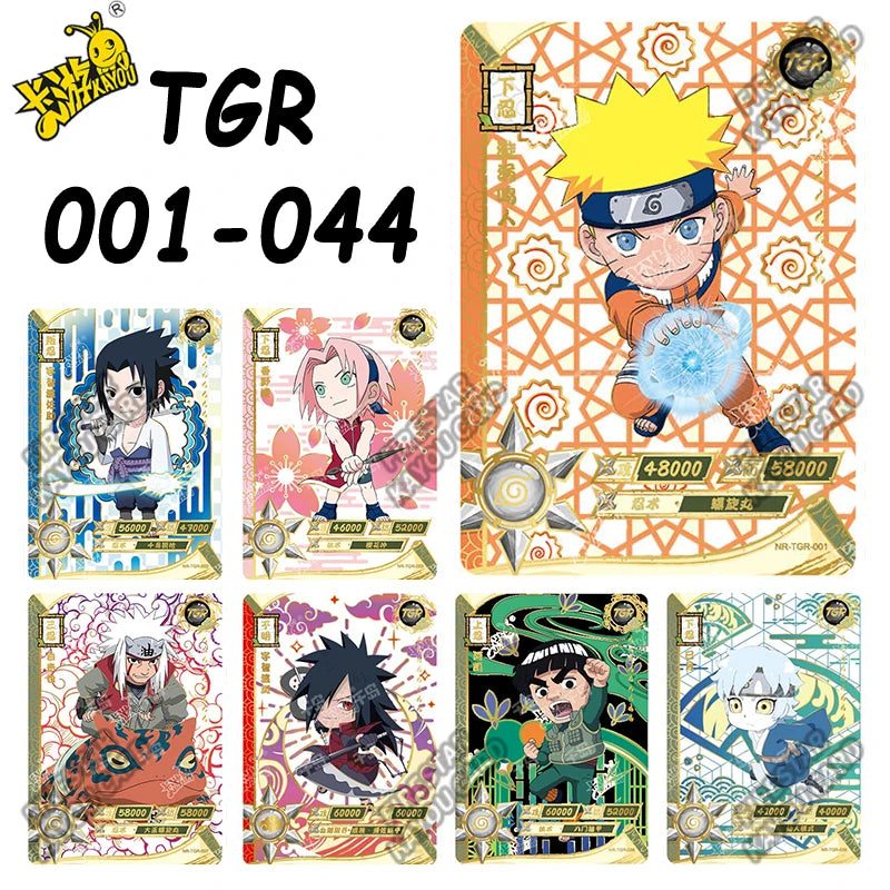 Naruto KAYOU Card Full Set Rare BP NR SE GP CP SP CR MR PR SV SLR OR AR NR UR ZR TR Cards Uzumaki Naruto Anime Collectible Card