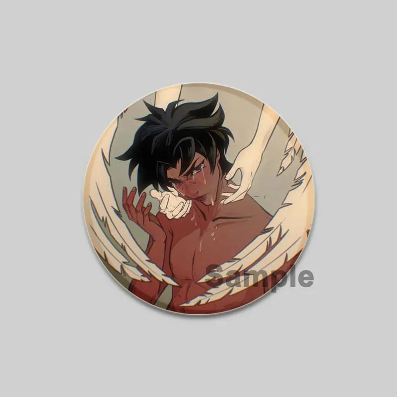 Devilman Crybaby Amon Brooch Pins