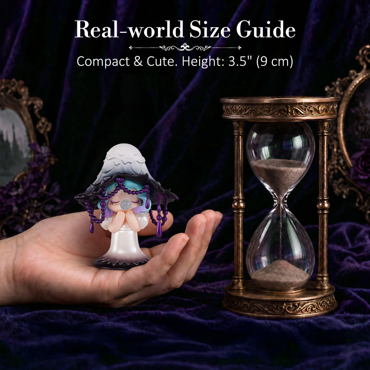 Rolife Nanci Secret Fantasy Blind Box Collectible Figure Dolls Dark Academia Desk Decor Surprise Box Gift for Kids Friends Adult