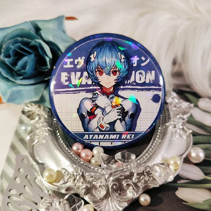 Neon Genesis Evangelion Ayanami Rei Badge