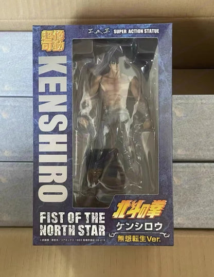 In Stock 100% Original Medicos JOJO Hokuto No Ken Kenshiro Fist Of Tie North Star Action Figures Anime Model Toys Collection