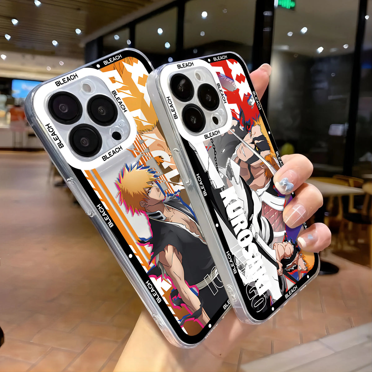 Bleach Kurosaki Ichigo Transparent Phone Case
