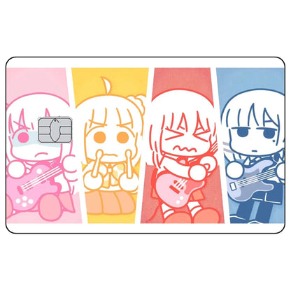 Bocchi The Rock! Bocchi Card Sticker