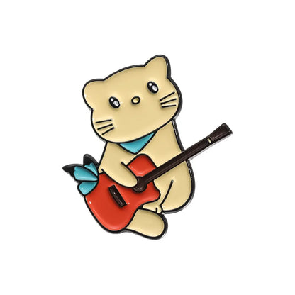 Anime Cats Penguin Enamel Pins