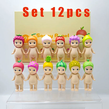Cute Sonny Blind Box Toys Fruit Series Anime Mini Action Figure Cute Doll Desktop Ornaments Collectible Surprise Birthday Gift