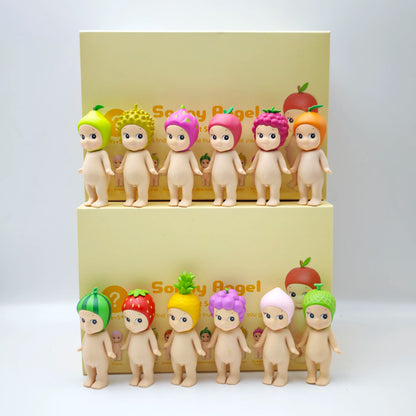 Cute Sonny Blind Box Toys Fruit Series Anime Mini Action Figure Cute Doll Desktop Ornaments Collectible Surprise Birthday Gift