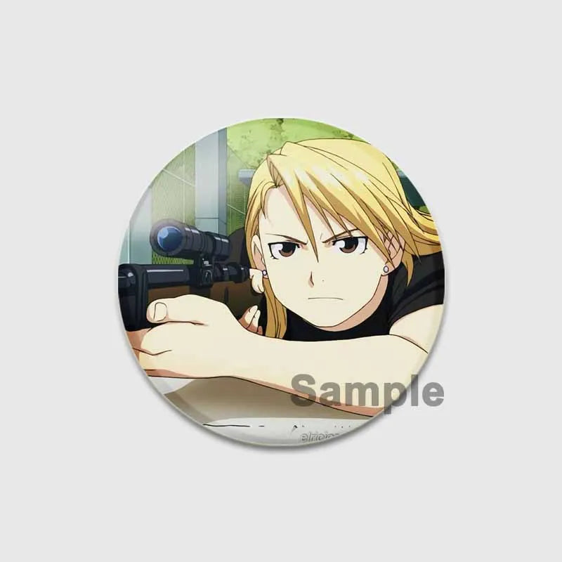 Fullmetal Alchemist Enamel Brooches