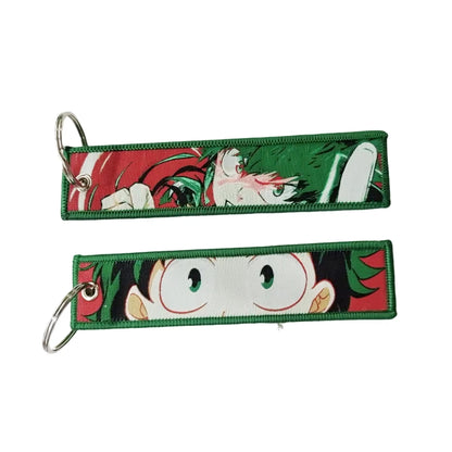 Anime Lock Keychain Pendant