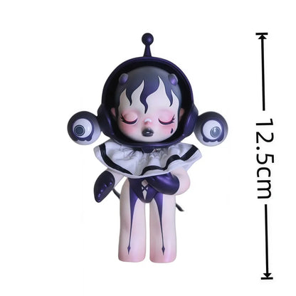Pop Mart Skullpanda Bjd Nana Figures Baby Series Flower Blooming Figure  Pink Green SP Art Toy Limited Dolls Surprise Toy Gift