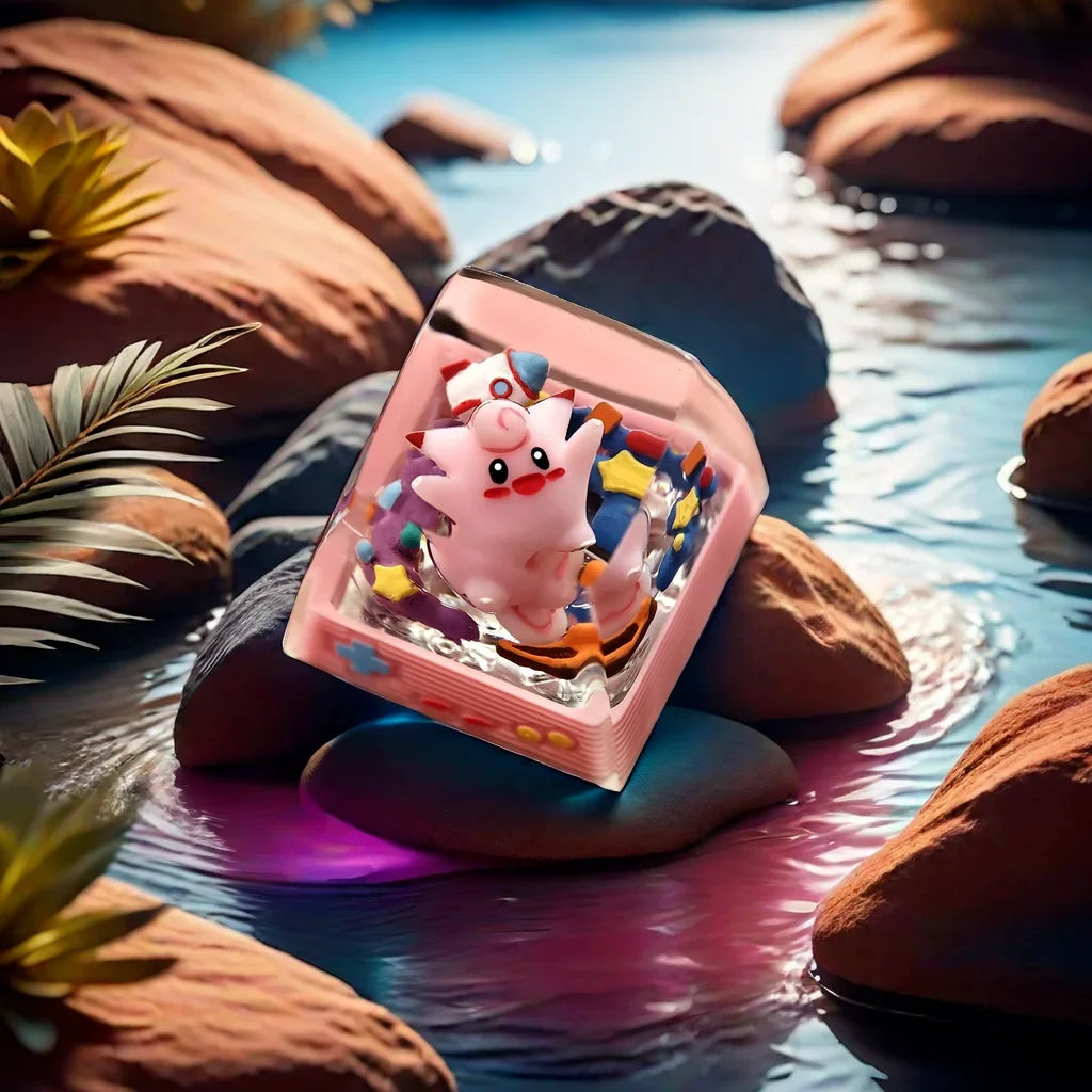 Pokemon Gengar Resin Keycaps