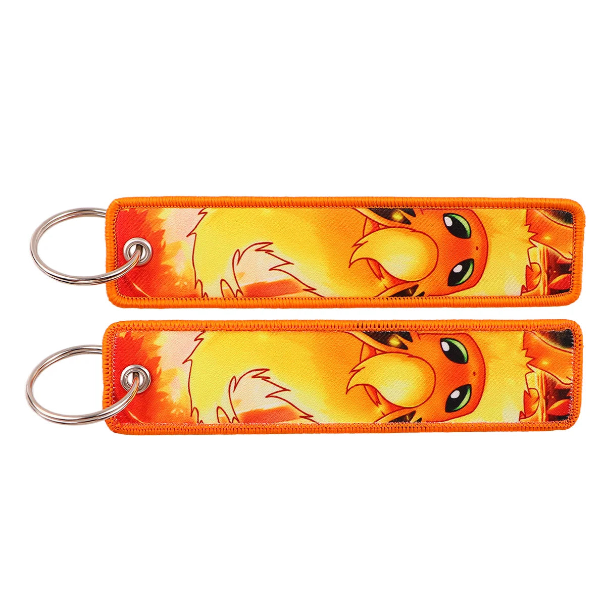 Anime Game Embroidery Keychain