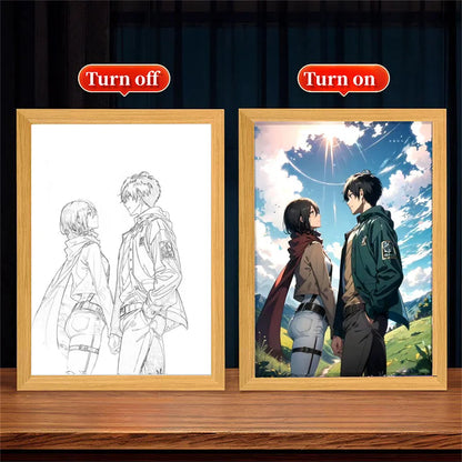 Attack On Titan Moon Lamp