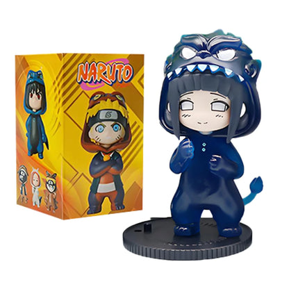 Hot Naruto Blind Box Figures Model Ornament Anime Uchiha Sasuke Sakura Cosplay Action Figurine Model Toys Decorations Gifts