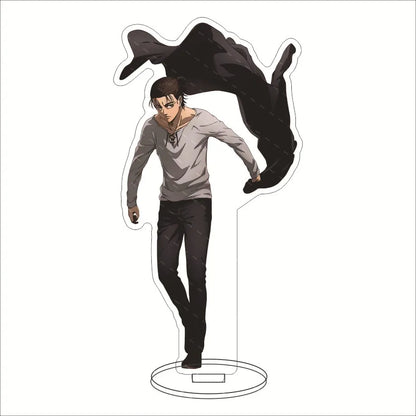 16CM Anime Acrylic Stand‌ Attack on Titan Connie Springer Mikasa Ackerman Eren Jaeger Armin Arlert Cos Figure Ornaments Gifts