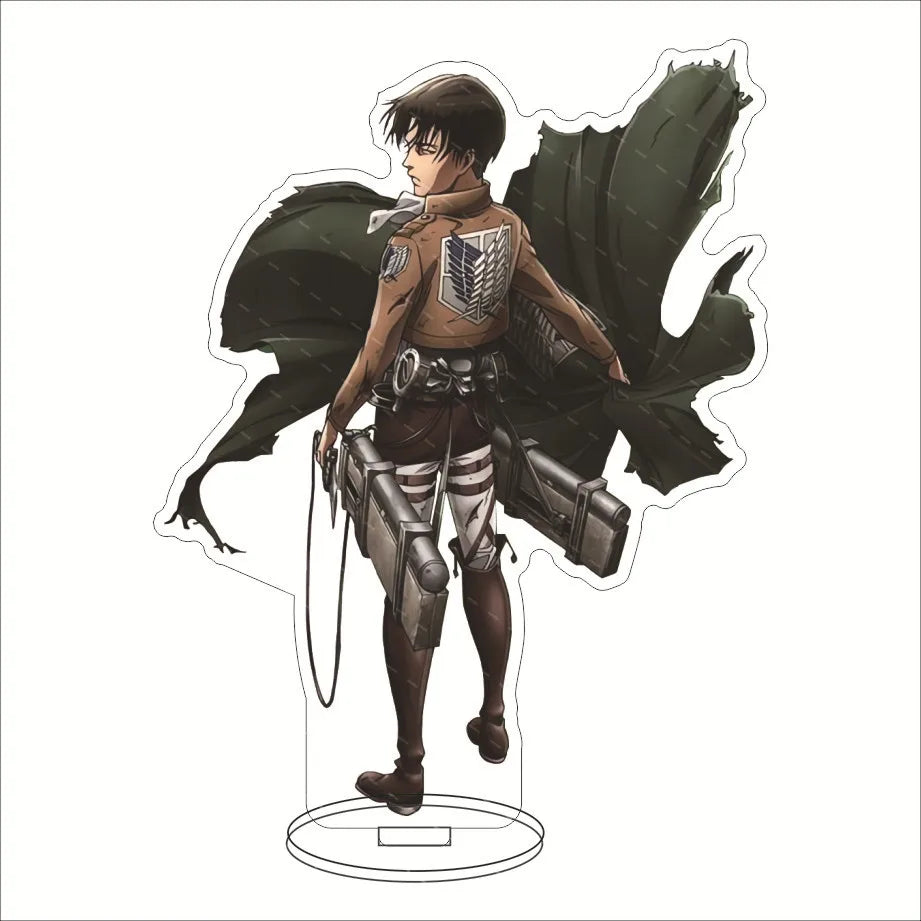 16CM Anime Acrylic Stand‌ Attack on Titan Connie Springer Mikasa Ackerman Eren Jaeger Armin Arlert Cos Figure Ornaments Gifts