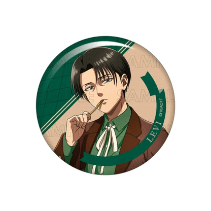 Anime Attack on Titan Eren Yeager 58mm Acrylic Stand Keychain Backpack Decoration Bag Charm Chibi Desk Decor Otaku Toy Souvenir