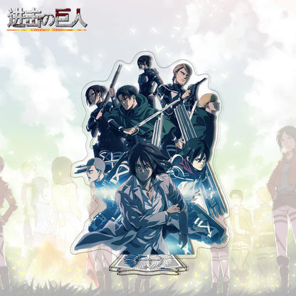 Attack on Titan Acrylic Stand 41-80 Anime Figure Custom Made One Piece Drop Shipping Wholesale Distributor Merchandise