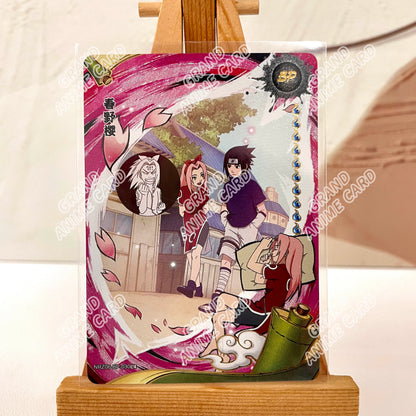Kayou Anime Card Naruto Card BP Full Series No.01-034 Rare Uzumaki Kakashi Gaara Onoki Haku Anime Collection Card Kids Toy Gift