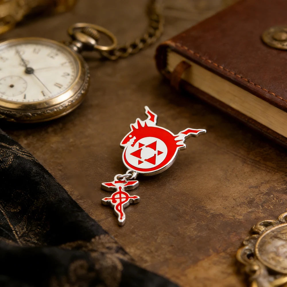 Fullmetal Alchemist Flamel Enamel Pin