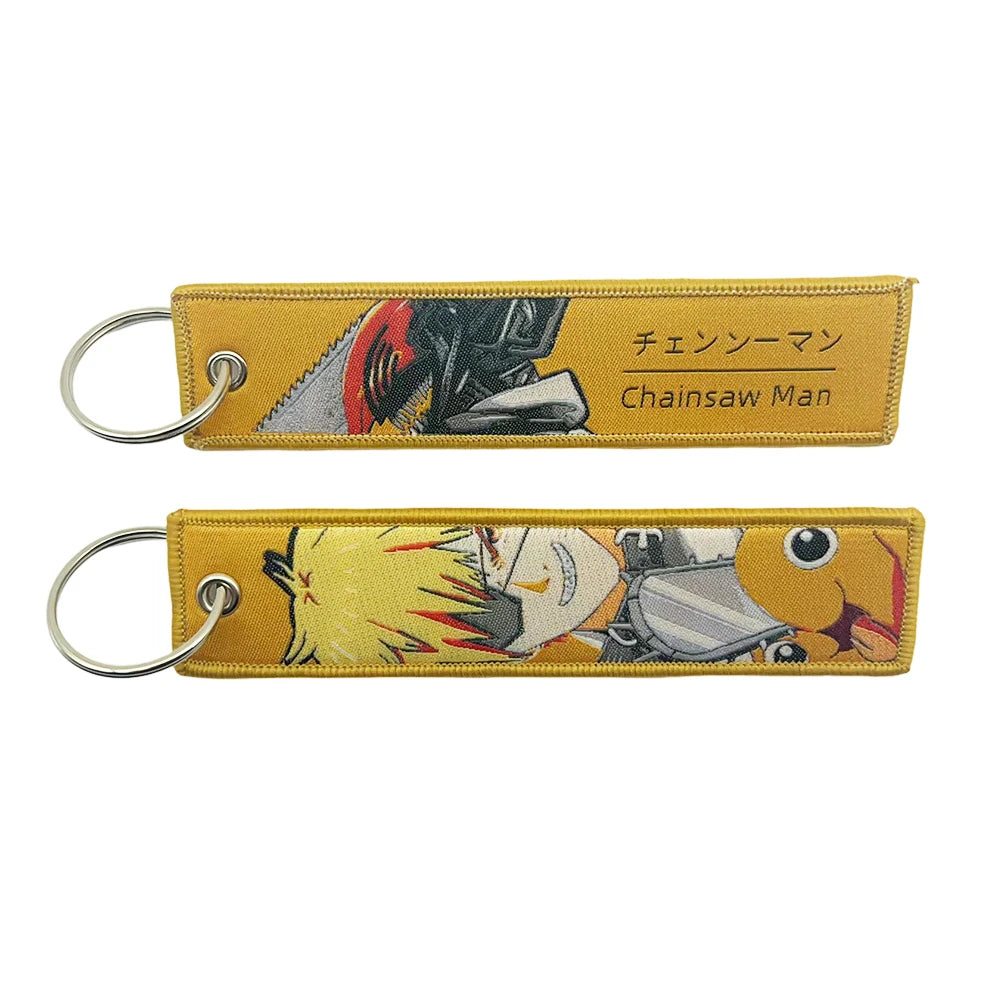 Anime Lock Keychain Pendant